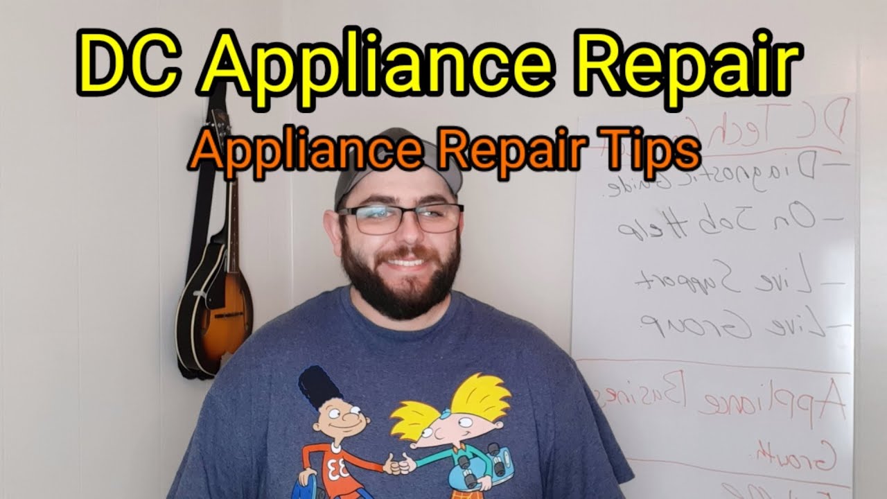 (DC Appliance Repair)(Appliance Repair Ride along(Appliance Repair Tips)