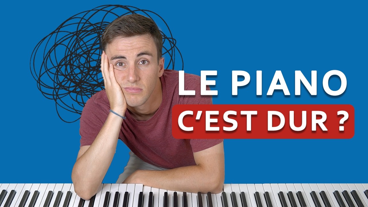 Apprendre le piano est-il difficile ?