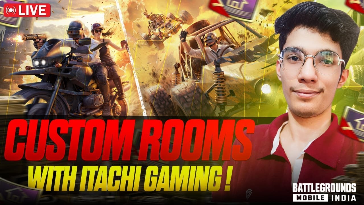 BGMI LIVE CUSTOM ROOM | FREE RP AND UC GIVEAWAY EVERY MATCH | #bgmilive
