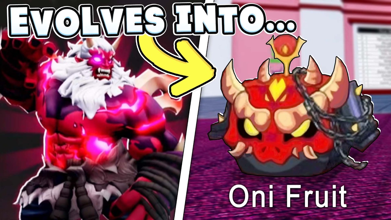 New YETI MUTATION Is ONI FRUIT In Blox Fruits