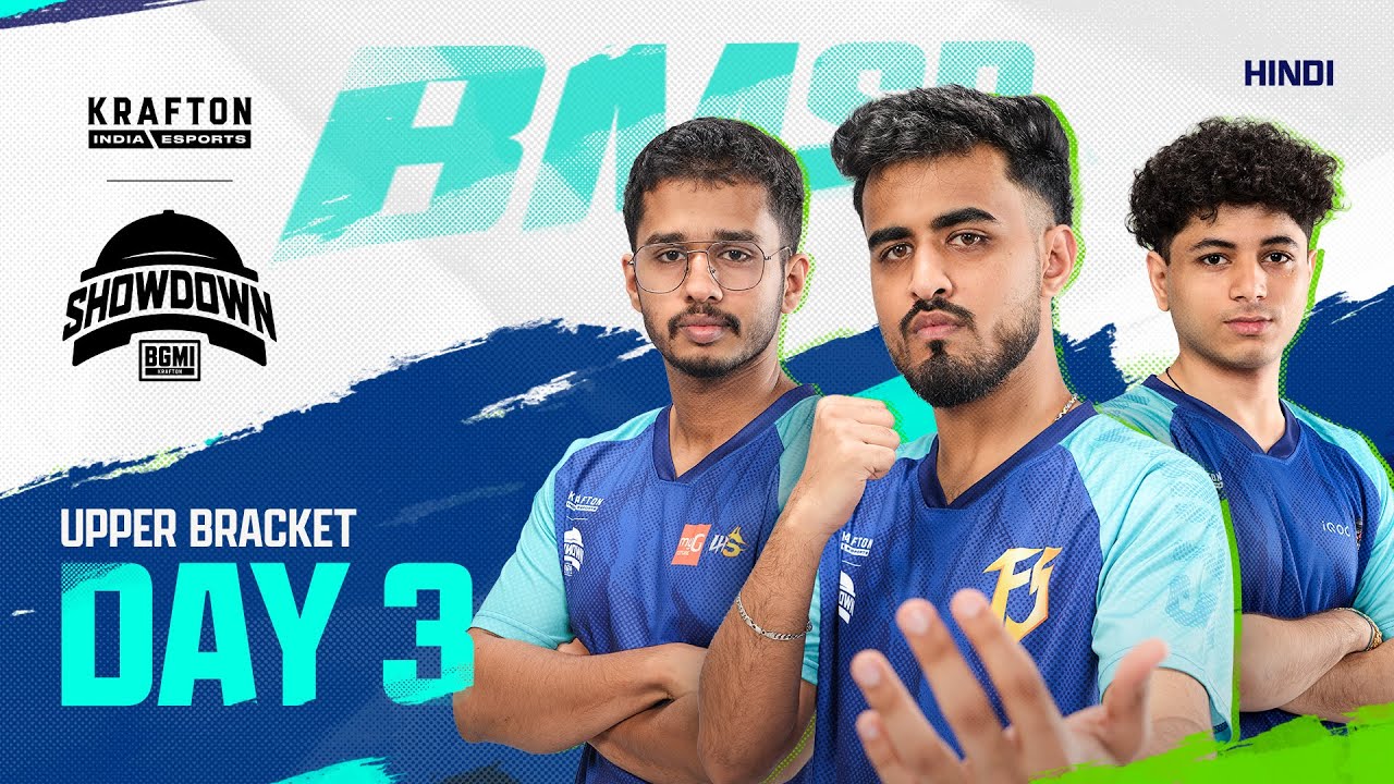 [Hindi] BMSD 2025 | Upper Bracket | Day 3