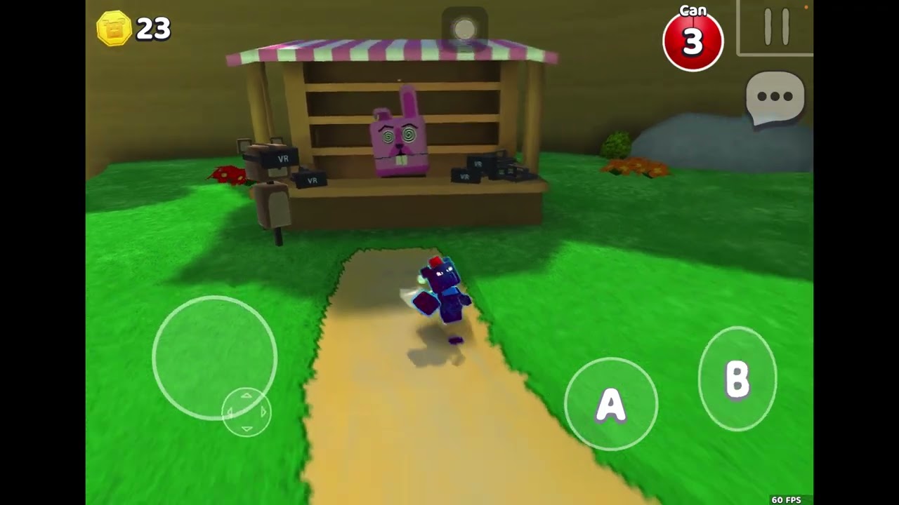 Super Bear Adventure tavşanda zorluk