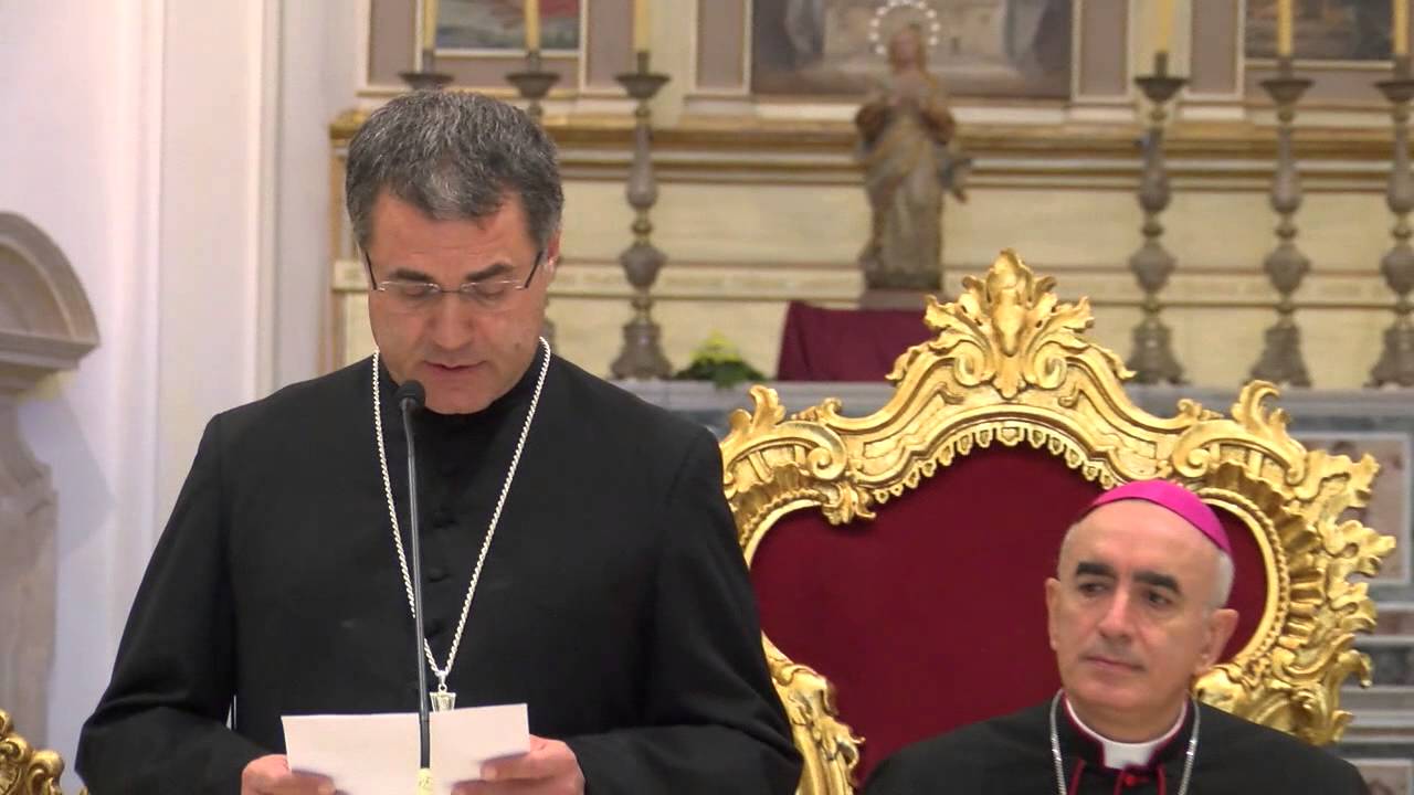 27 Ottobre 2015. Annuncio a Arcivescovo di Palermo di don Corrado Lorefice