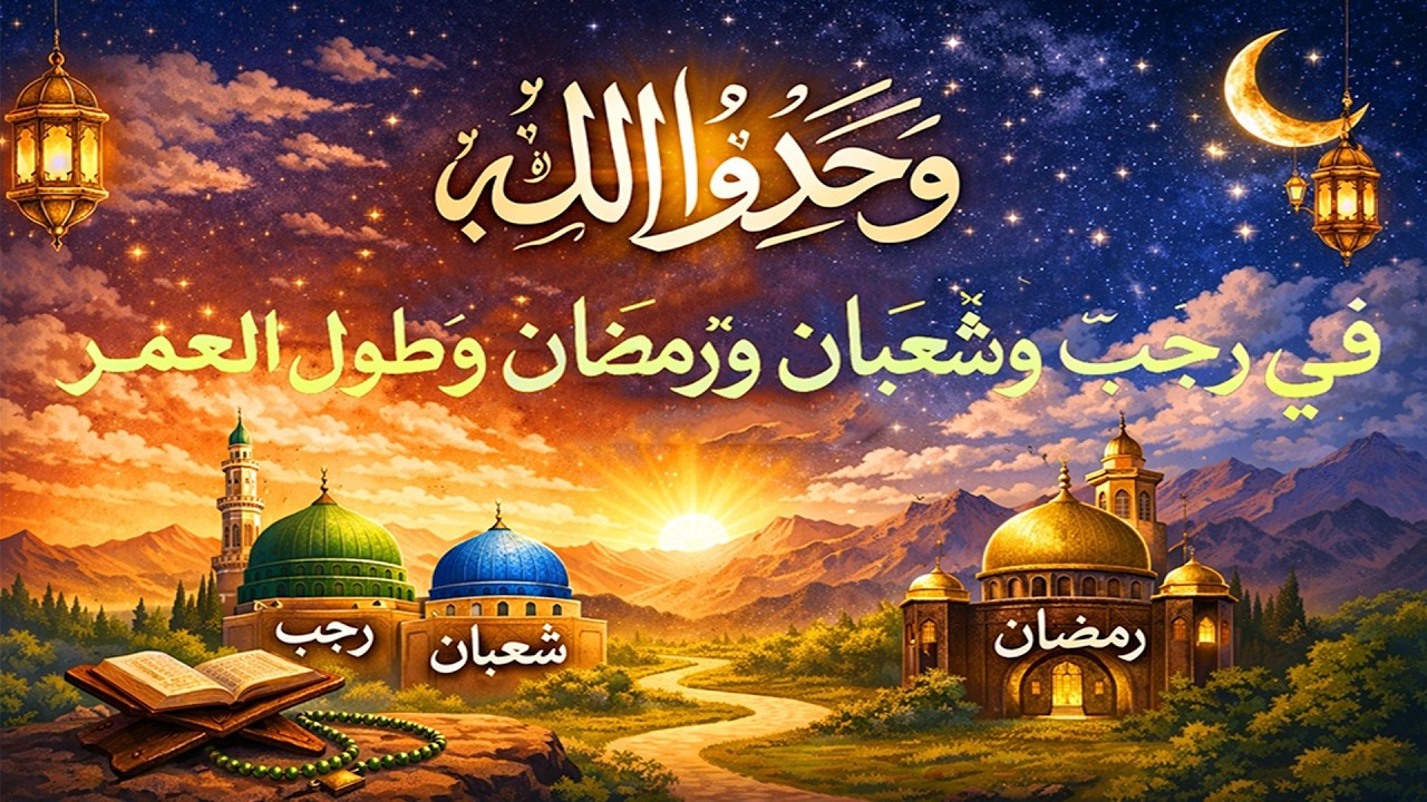 الشيخ محمد عبدالله الشيخ    ‏وحدوا الله في رجب وشعبان ورمضان وطول العمر