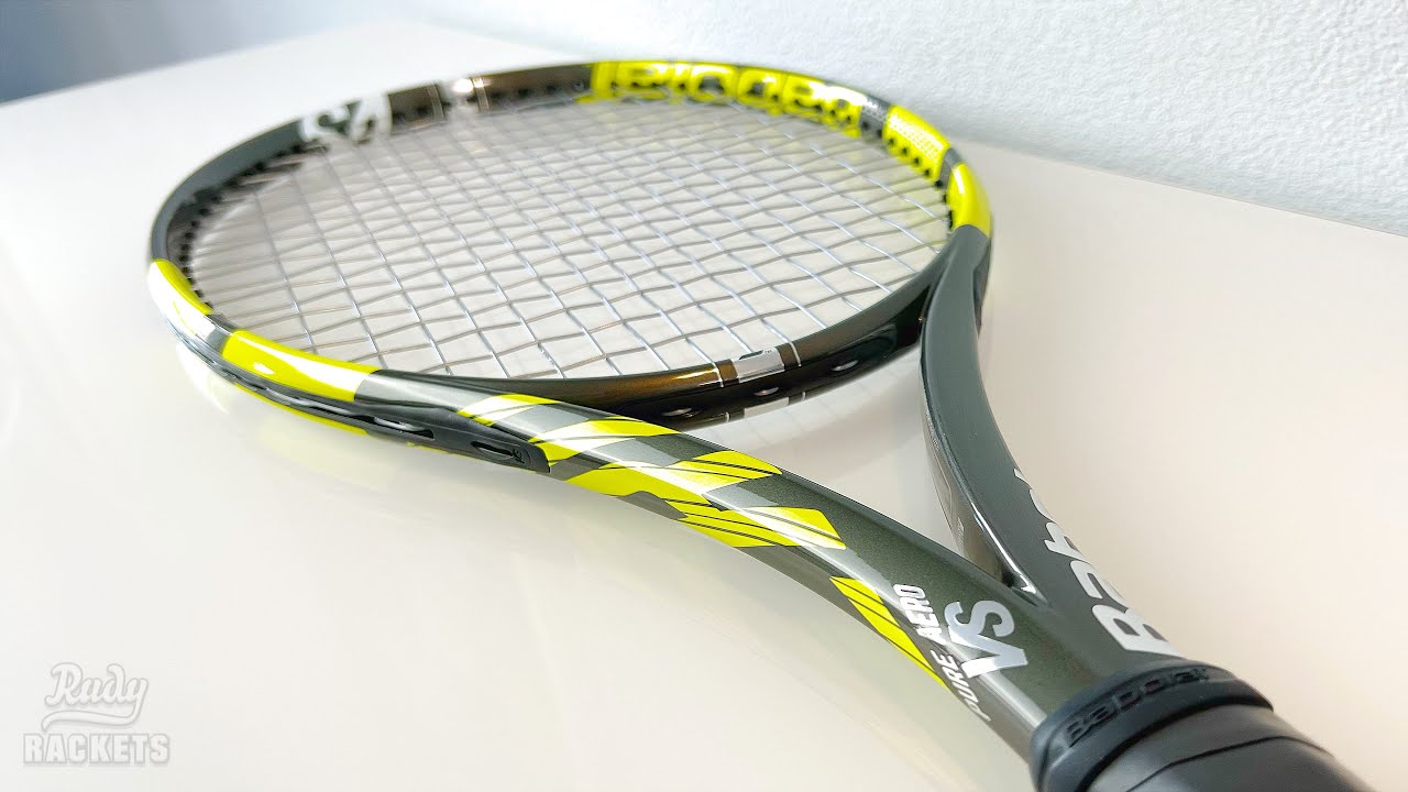 Babolat Pure Aero VS 2020 tennis racket (showcase) 4K HDR