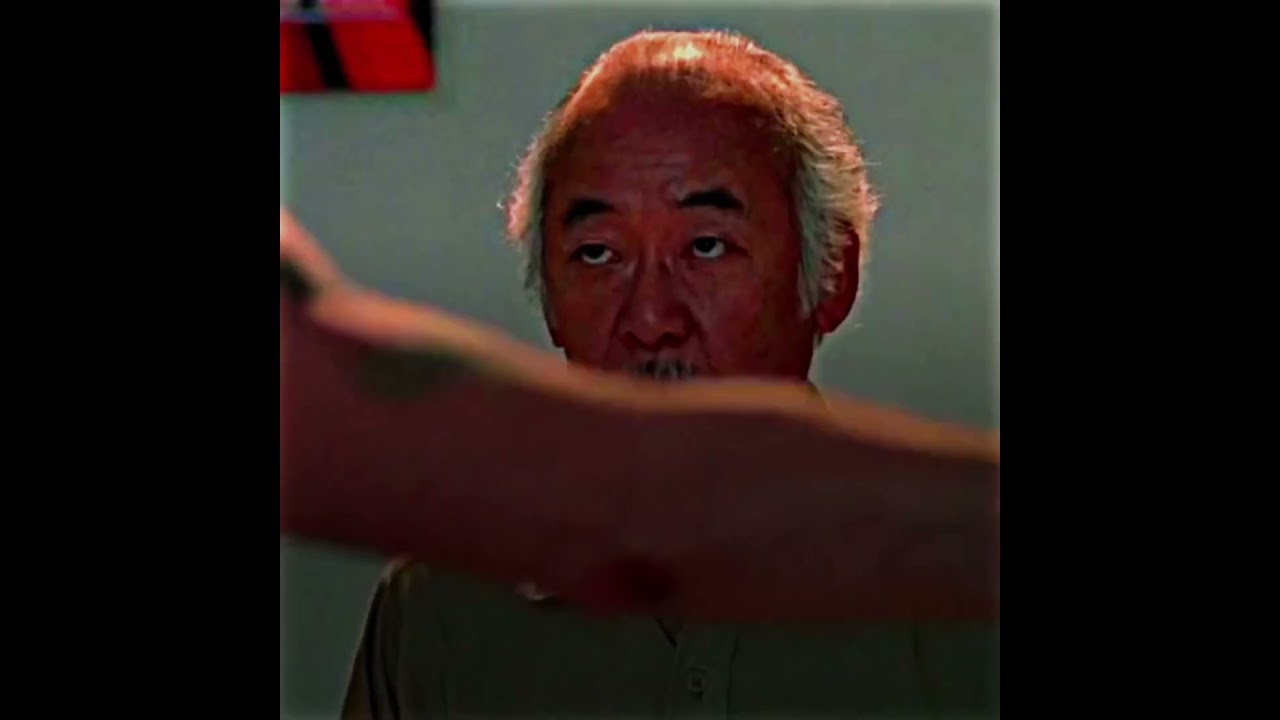 Mr. Miyagi Owns John Kreese and Terry sliver