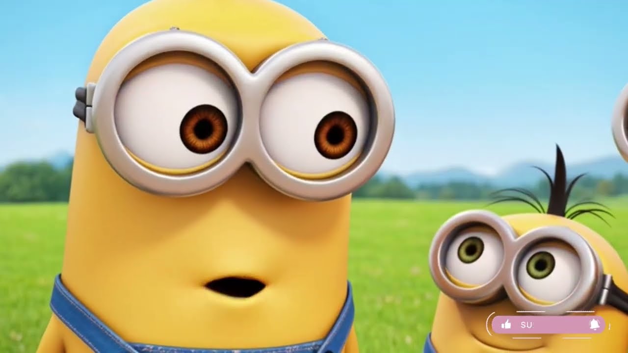 Minion Shares His Banana with a Hungry Friend (So Sweet!) 🍌💛| Kids Cartoon World