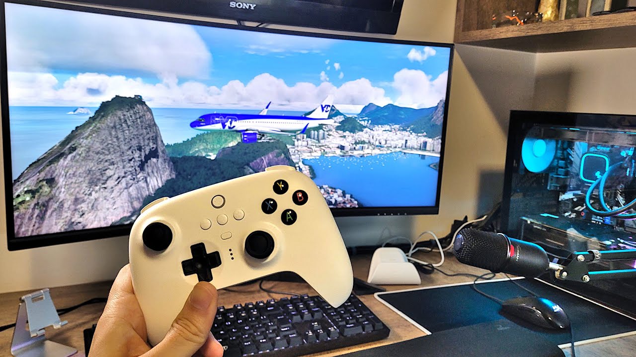 UTILIZANDO o CONTROLE do XBOX no FLIGHT SIMULATOR 2020 🎮