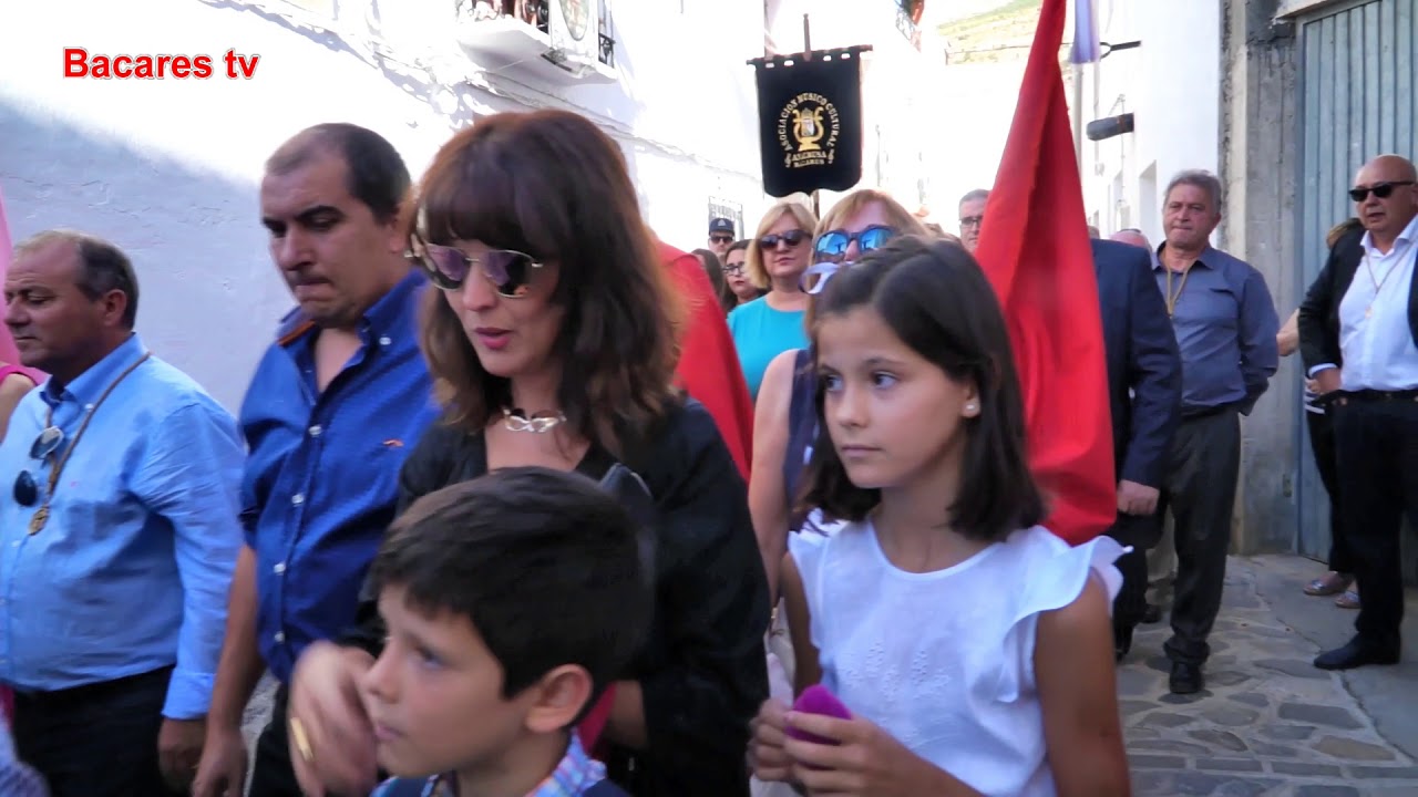 Procesión por las Calles de Bacares de Santo Cristo del Bosque 2017