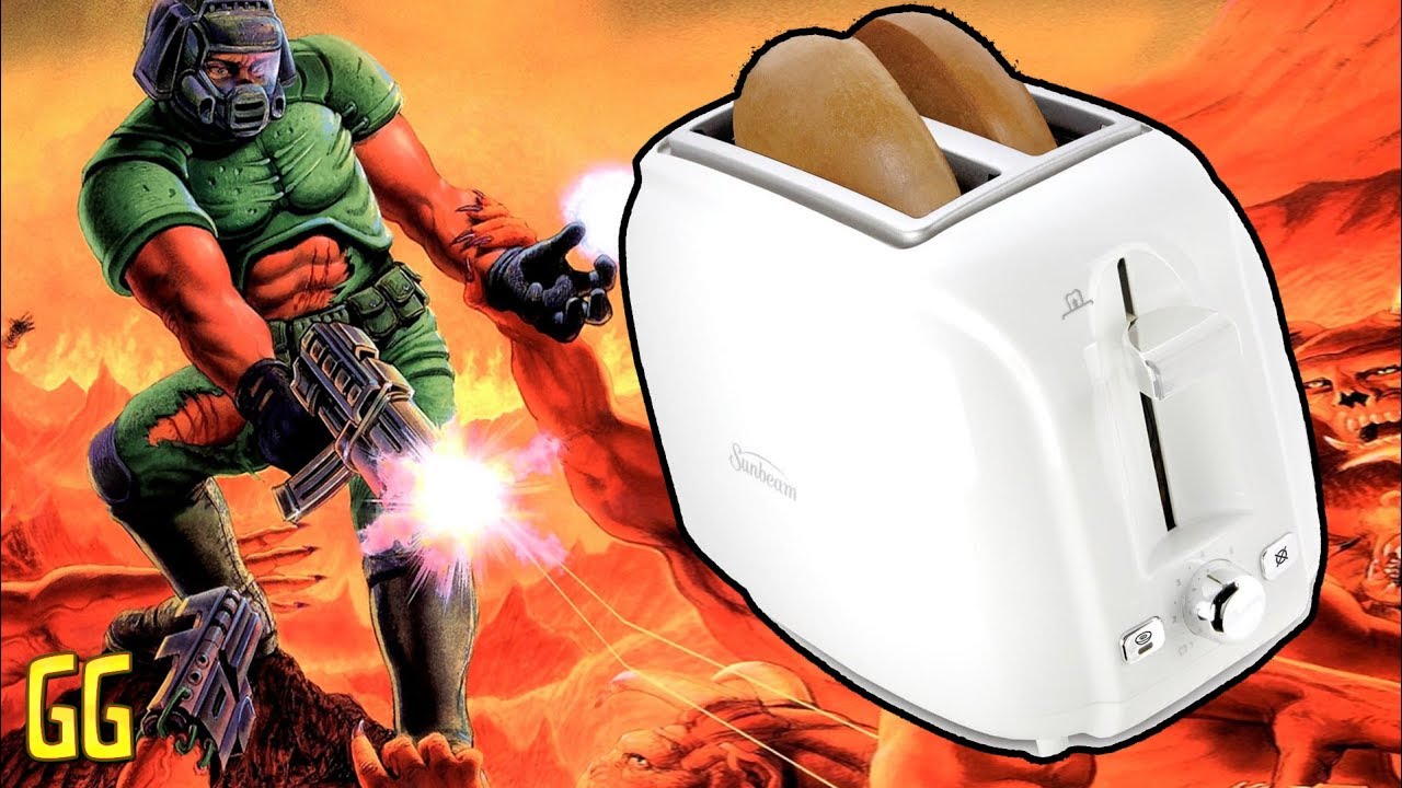 לשחק ב-Doom על טוסטר?!