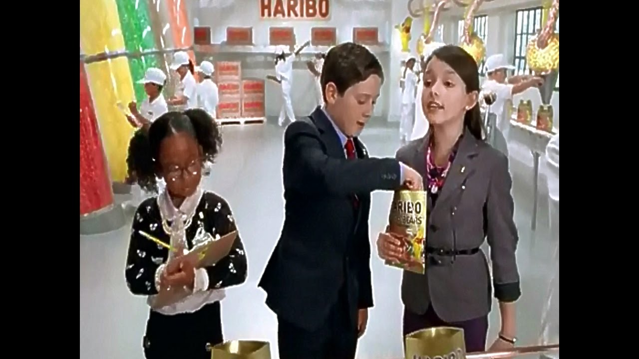 Haribo Gold Bears Gummi Candy The Factory 2012 TV Commercial HD
