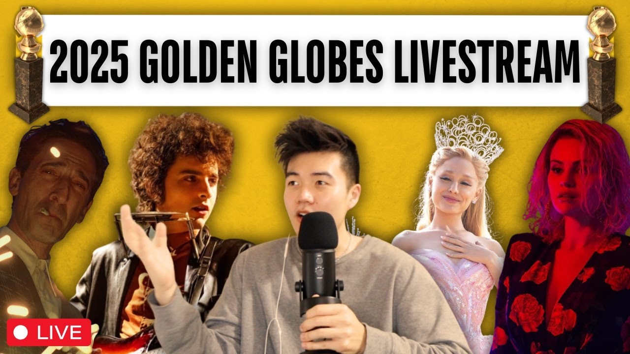 2025 Golden Globes Reaction LIVESTREAM