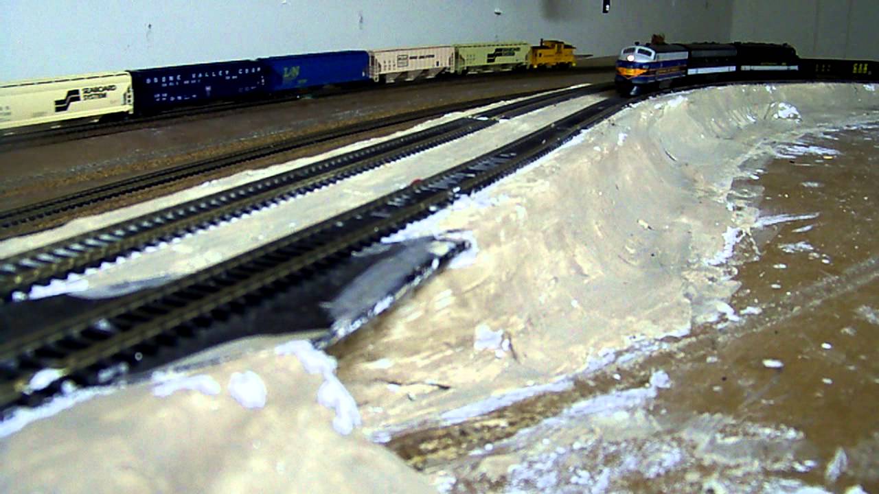 Christmas Day 2013 on the Southern Coast Line RR CofG gondola train