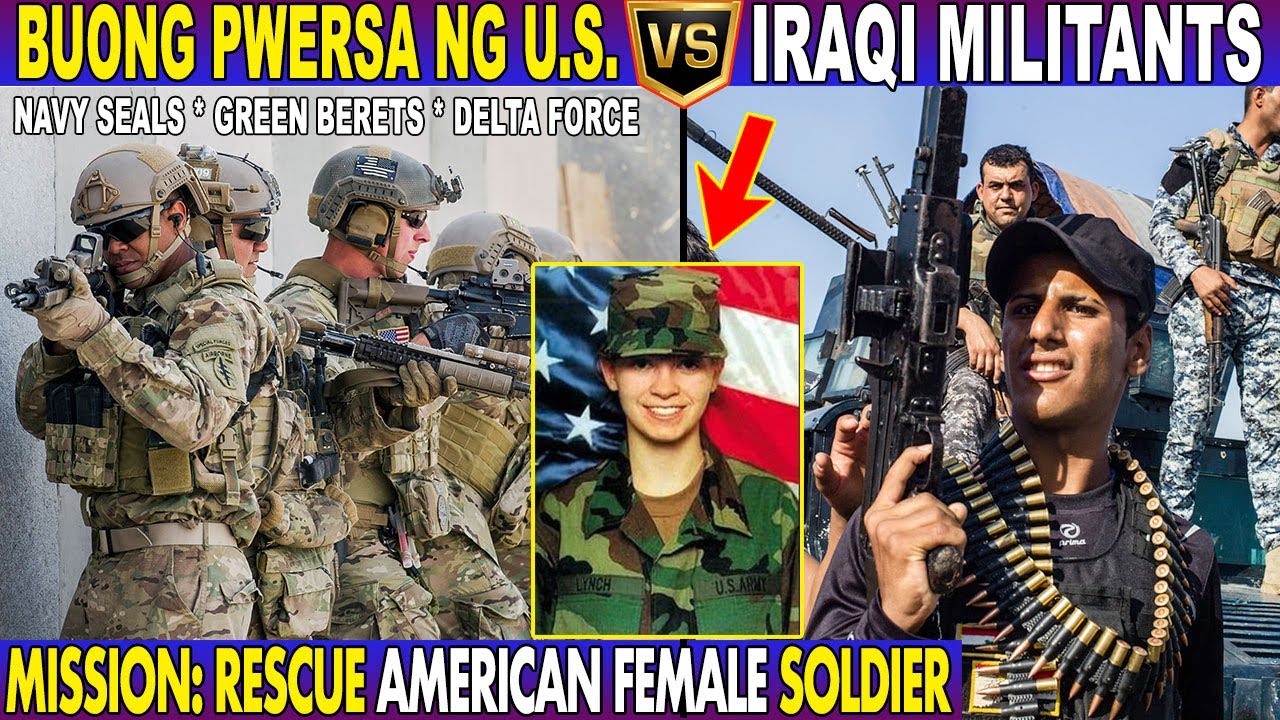 U.S. Binuhos ang BUONG PWERSA Upang MARESCUE ang BABAENG SUNDALO na DINUKOT ng mga IRAQI sa AMBUSH