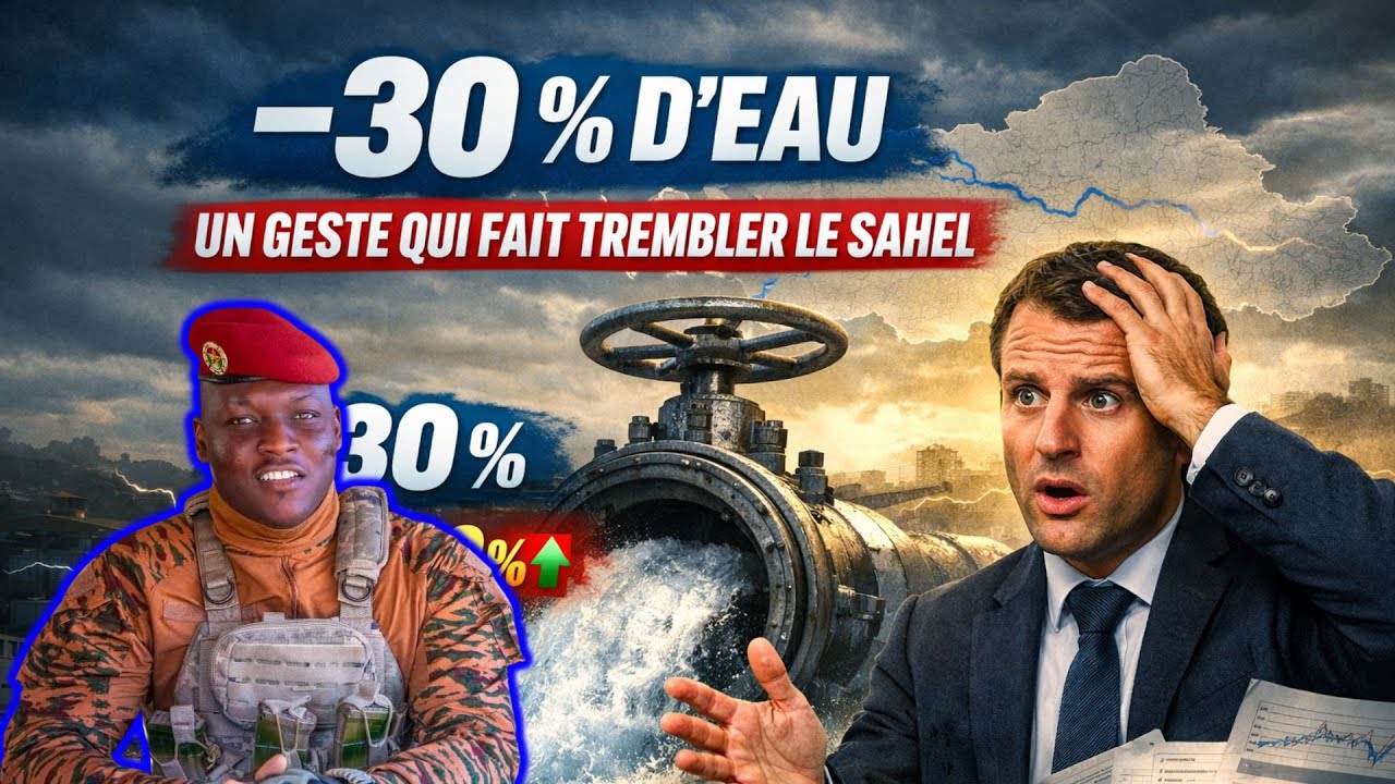 Ibrahim Traoré : le choc des 30 % d’eau coupée qui inquiète l’Occident