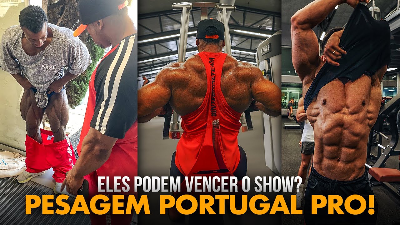 FOMOS NA PESAGEM DO PORTUGAL PRO *eles revelaram o shape*