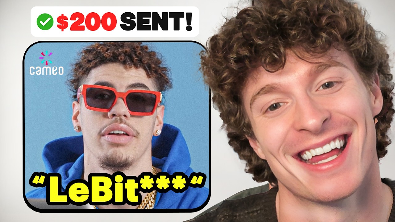 I Paid Celebrities to Say Horrible Things AGAIN
