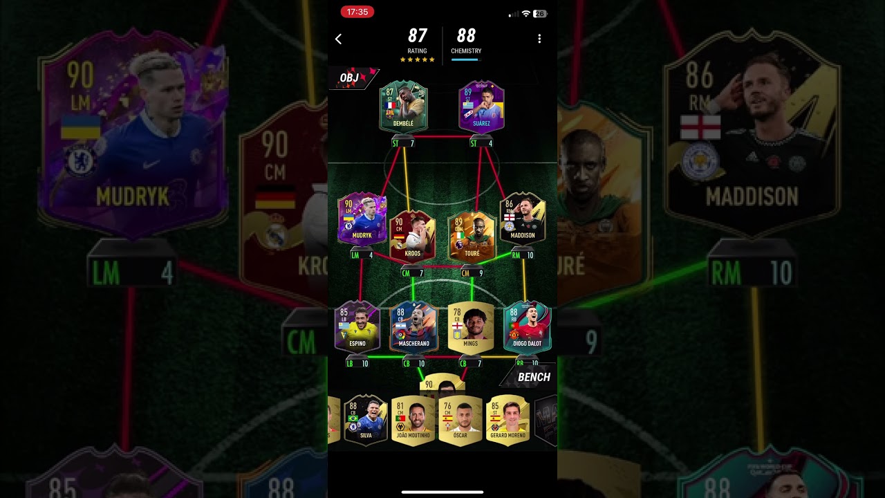 Objectives FEDERICO VALVERDE Community TOTY 3rd Draft Builder