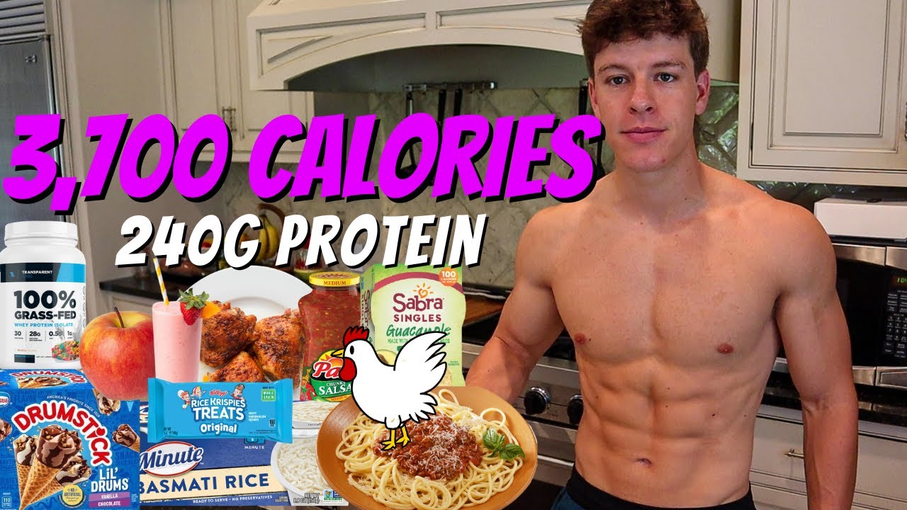 Full Day of Eating 3,700 Calories | TASTY High Protein Meals To Help You Build Muscle