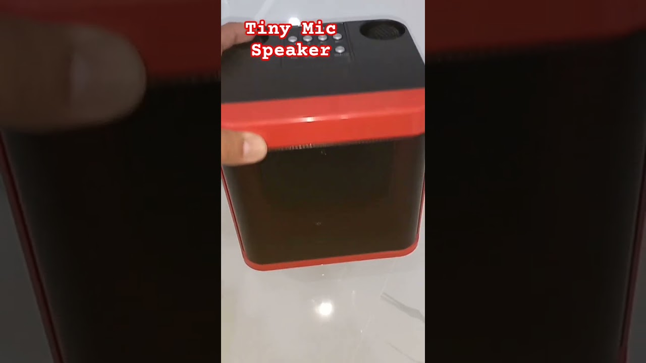 Tiny Mic Speaker #2025 #trending #food #shortvideos #microphone #speaker #Shorts
