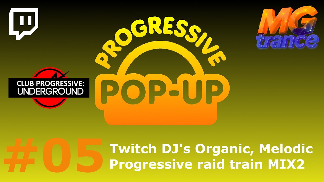 🎤 Progressive underground | Progressive popup Vol 5 🌊