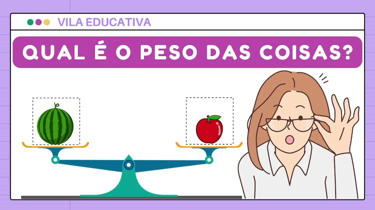 Pesos e Medidas 🧮 Qual Pesa Mais? - VILA EDUCATIVA