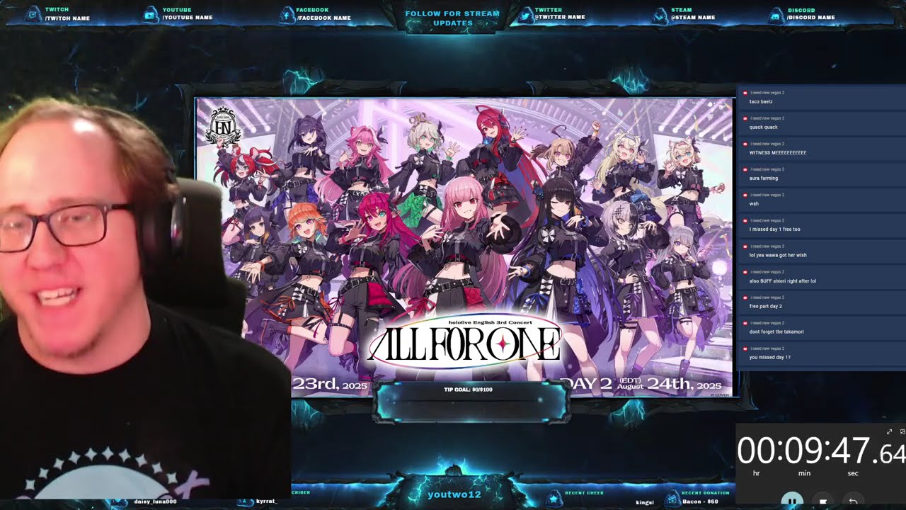[Blind Reaction] 【Day 1】hololive English 3rd Concert -All for One-