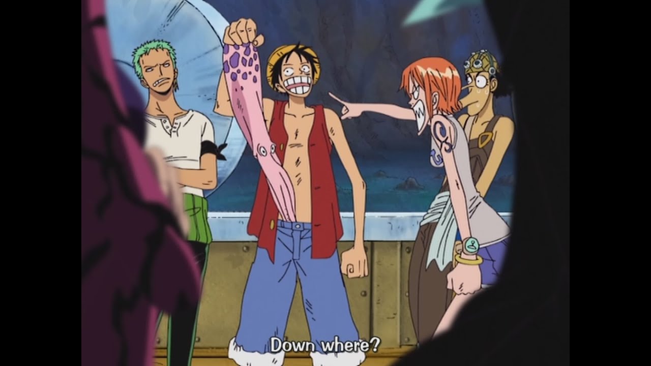 OCTOPUS IN LUFFY'S PANTS !!!!