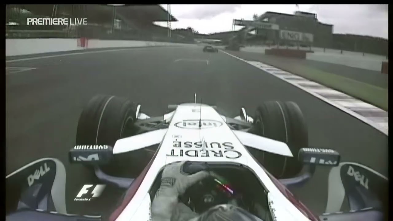 2008 Belgium FP3 - Heidfeld Start test
