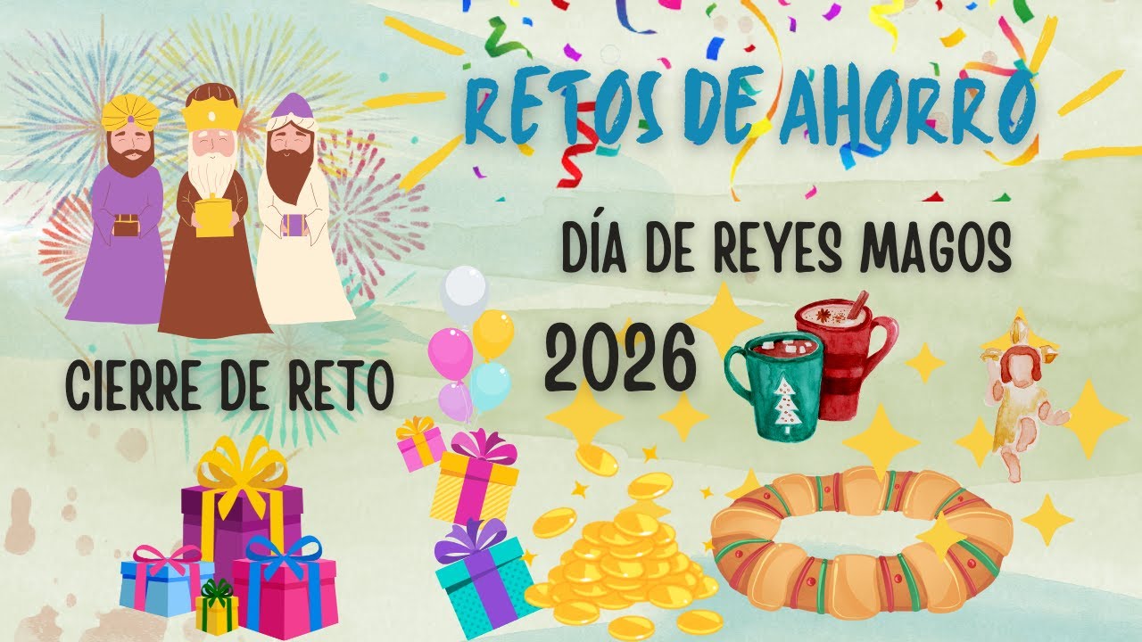 Reto de Ahorro reyes magos #presupuesto #cashstuffing #ahorrochallenge #rellenodesobresdeefectivo