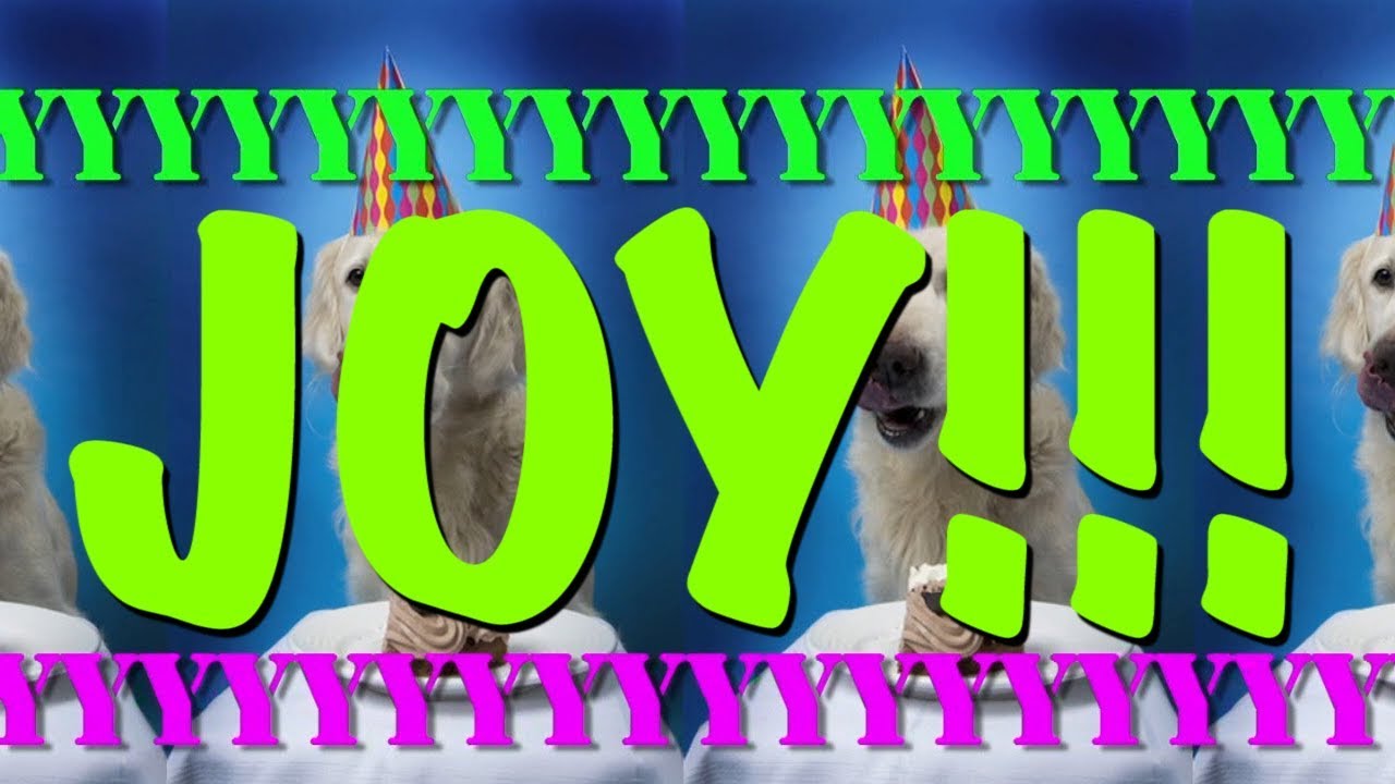 HAPPY BIRTHDAY JOY! - EPIC Happy Birthday Song
