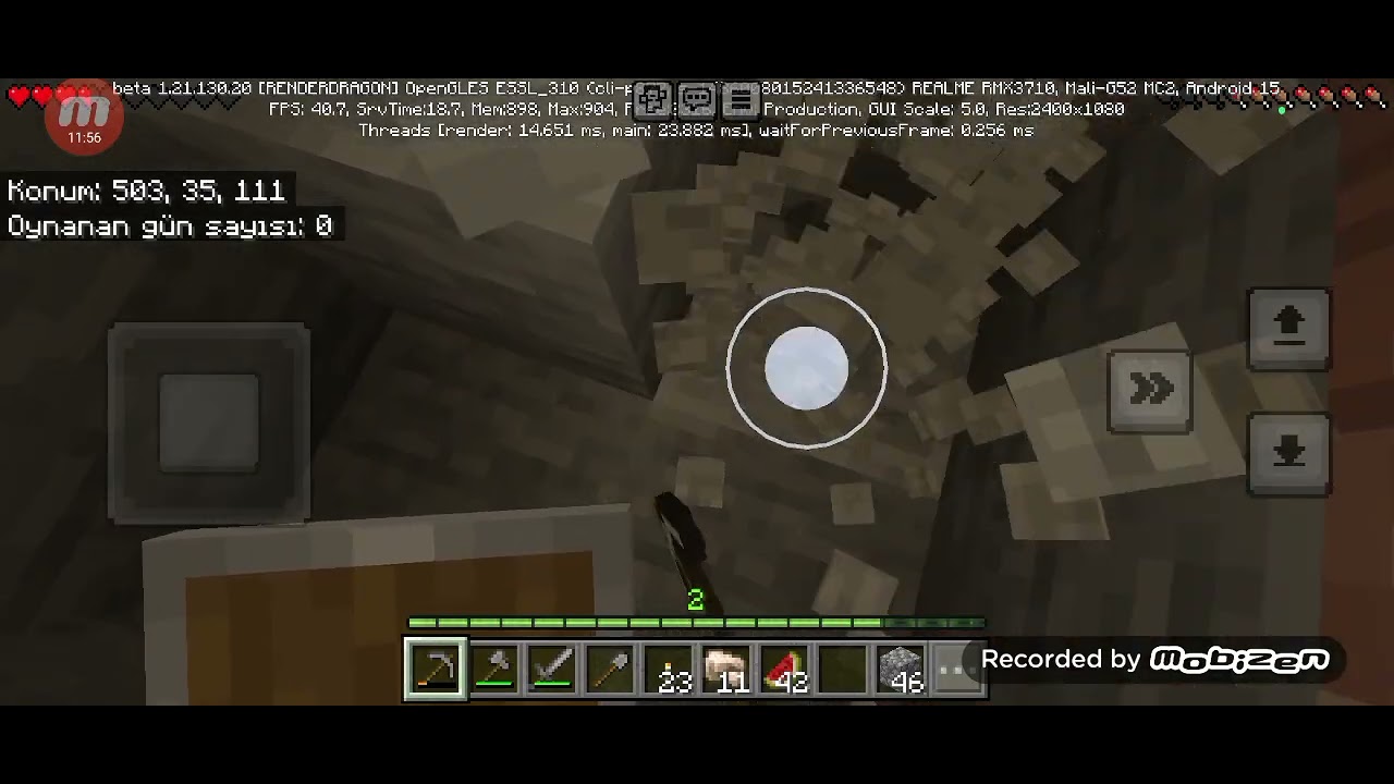 Minecraft 1 bölüm kasıldık