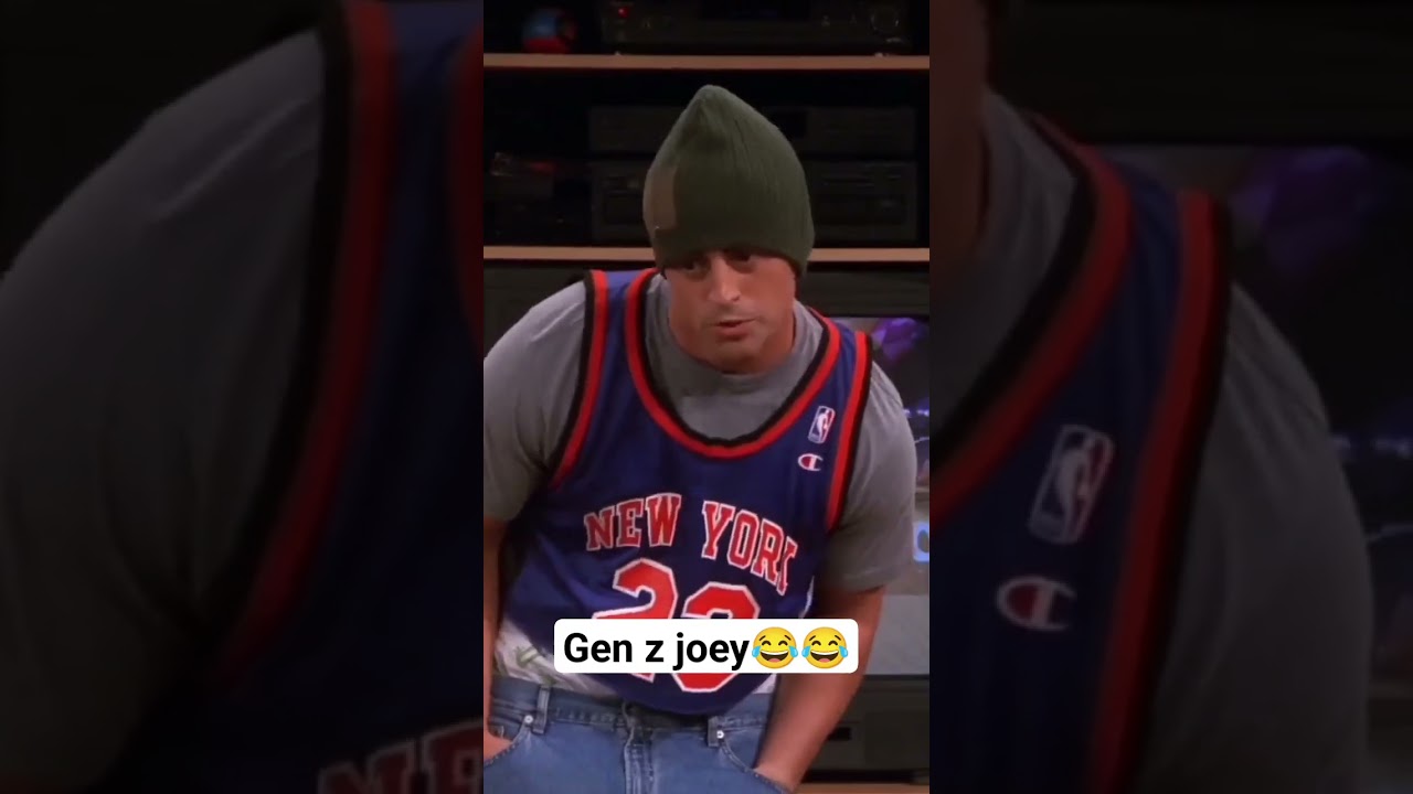 Friends Gen z Joey 😂 FriendsForever#SitcomMagic#LaughsWithFriends#TVComedy#ClassicSitcom#Hilarious