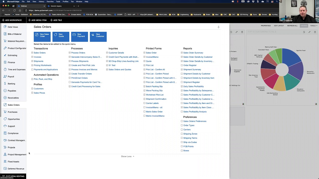 All about Generic Inquiries and Dashboards for Acumatica