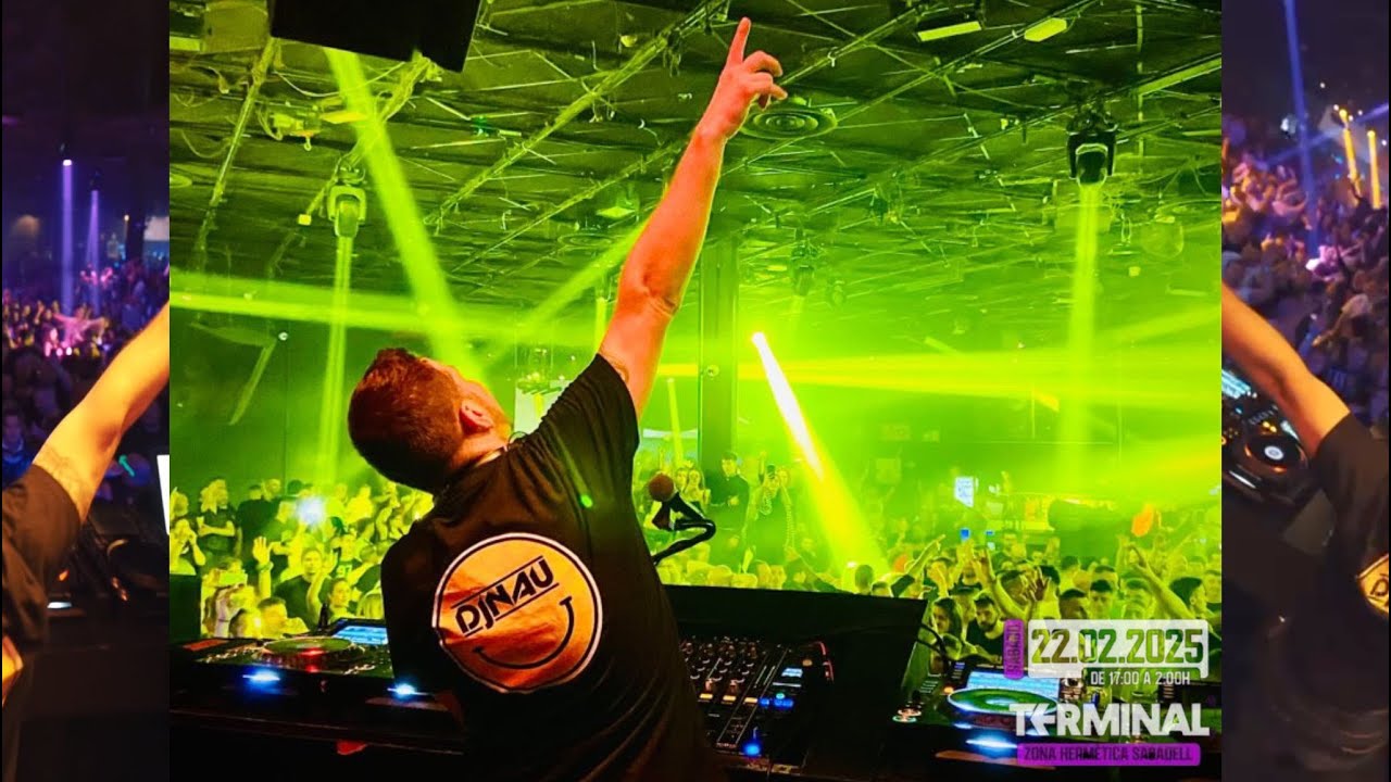 Dj Nau @ T3rminal Sabadell ( 22 Febrero 2025) Recta Final Tardeo Makina Legends!