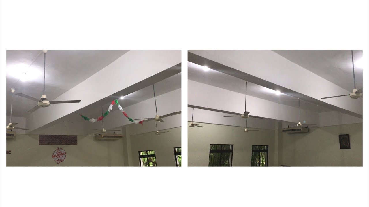 12 KDK Industrial Ceiling Fans in a Church Classroom/Conference Area (Greatest Hits Remake)