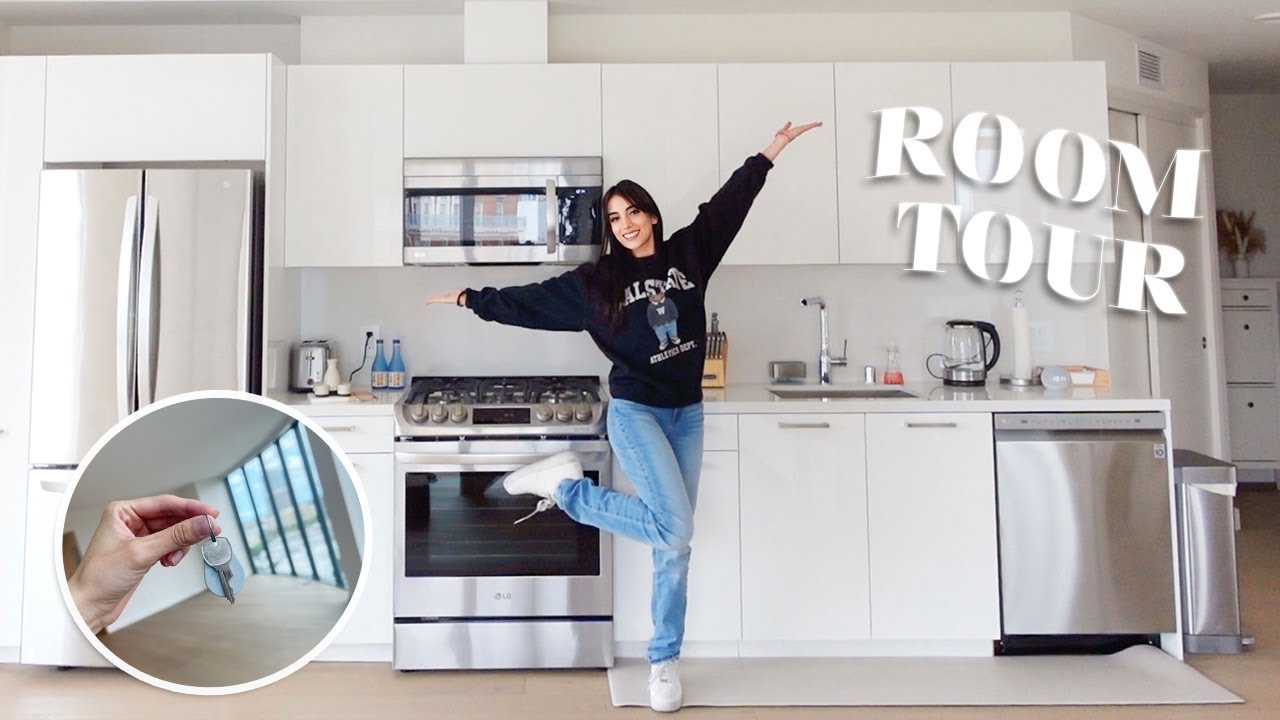 LES PRESENTO MI CASITA 💗 Mini ROOM TOUR y mudanza en LA 🌴 | VSD #3 Claudipia
