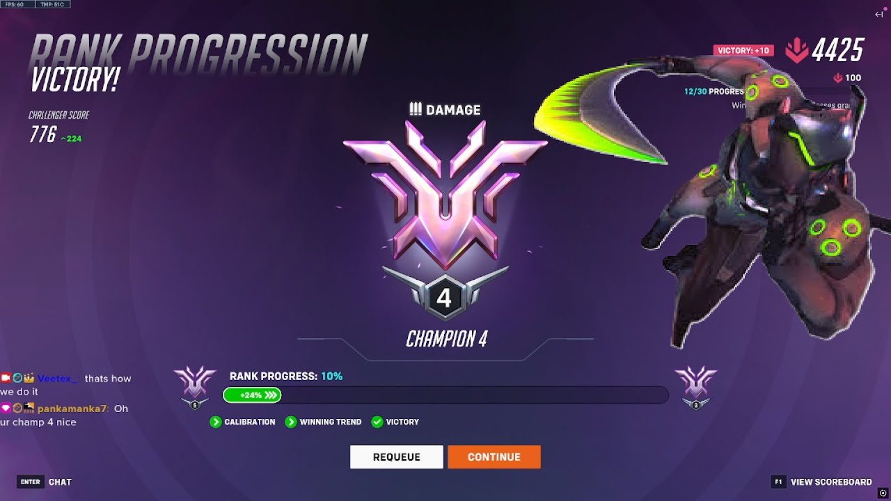 Champ 4 rankup game