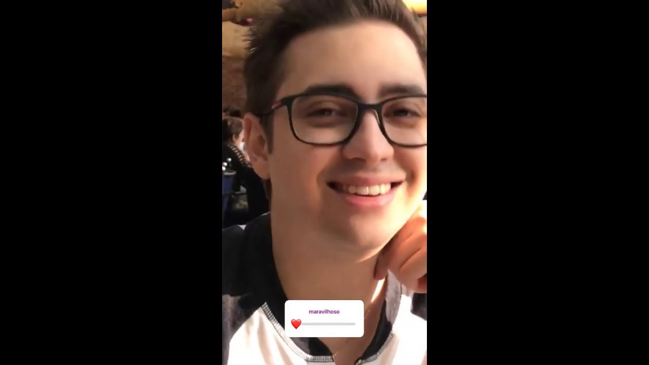 28 minutos de stories da Maethe com o Alan