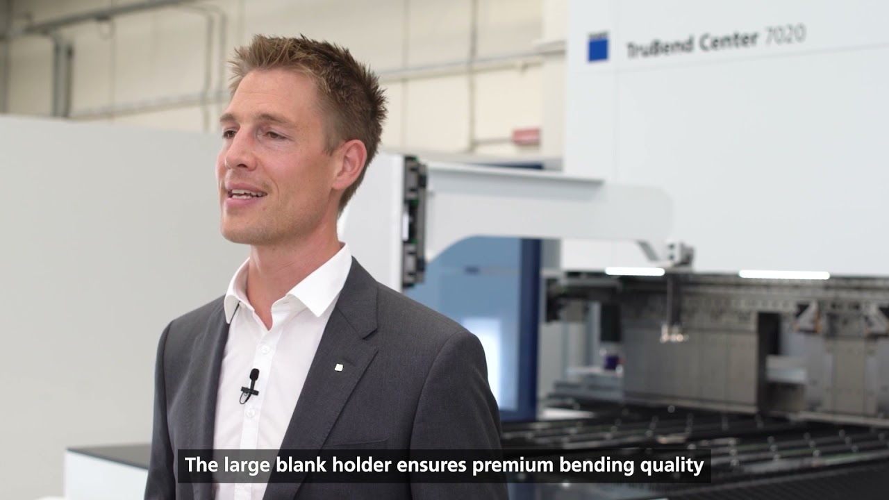TRUMPF Innovation Days 2021: Automatisiert Schwenkbiegen / Automated panel bending