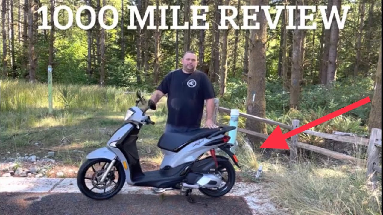 Обзор Piaggio Liberty 1000 Mile