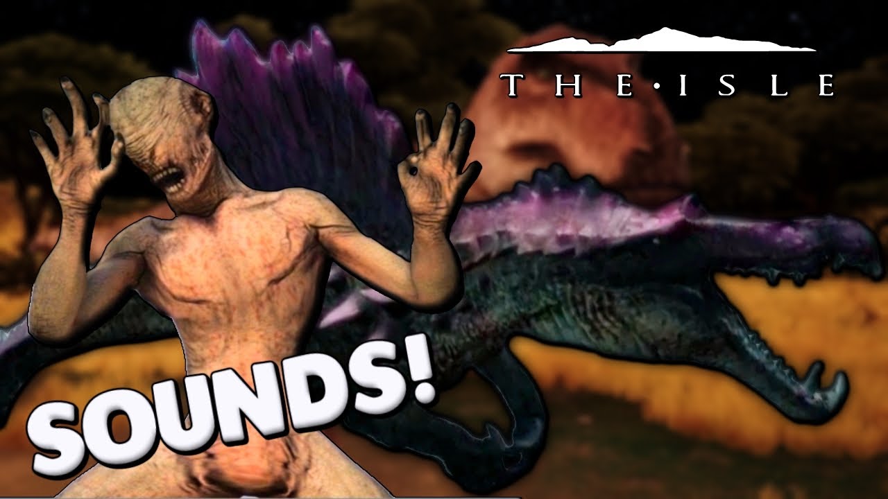 The Isle - CANNIBAL ANIMATIONS, ALL HYPO SPINO ANIMS & SOUNDS, EATING BODIES WHOLE - Gameplay