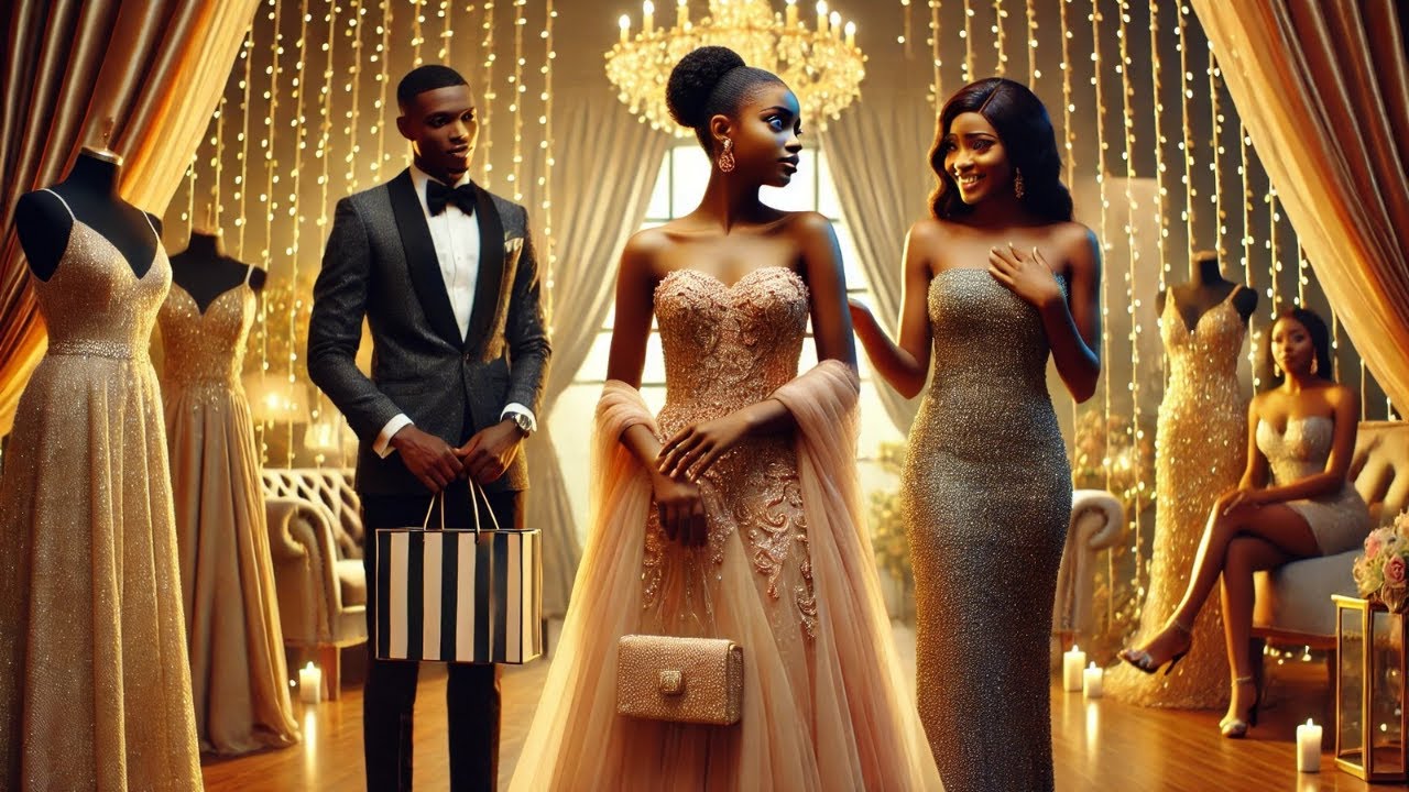 Her sister took her dress before the party, but the designer handed her…