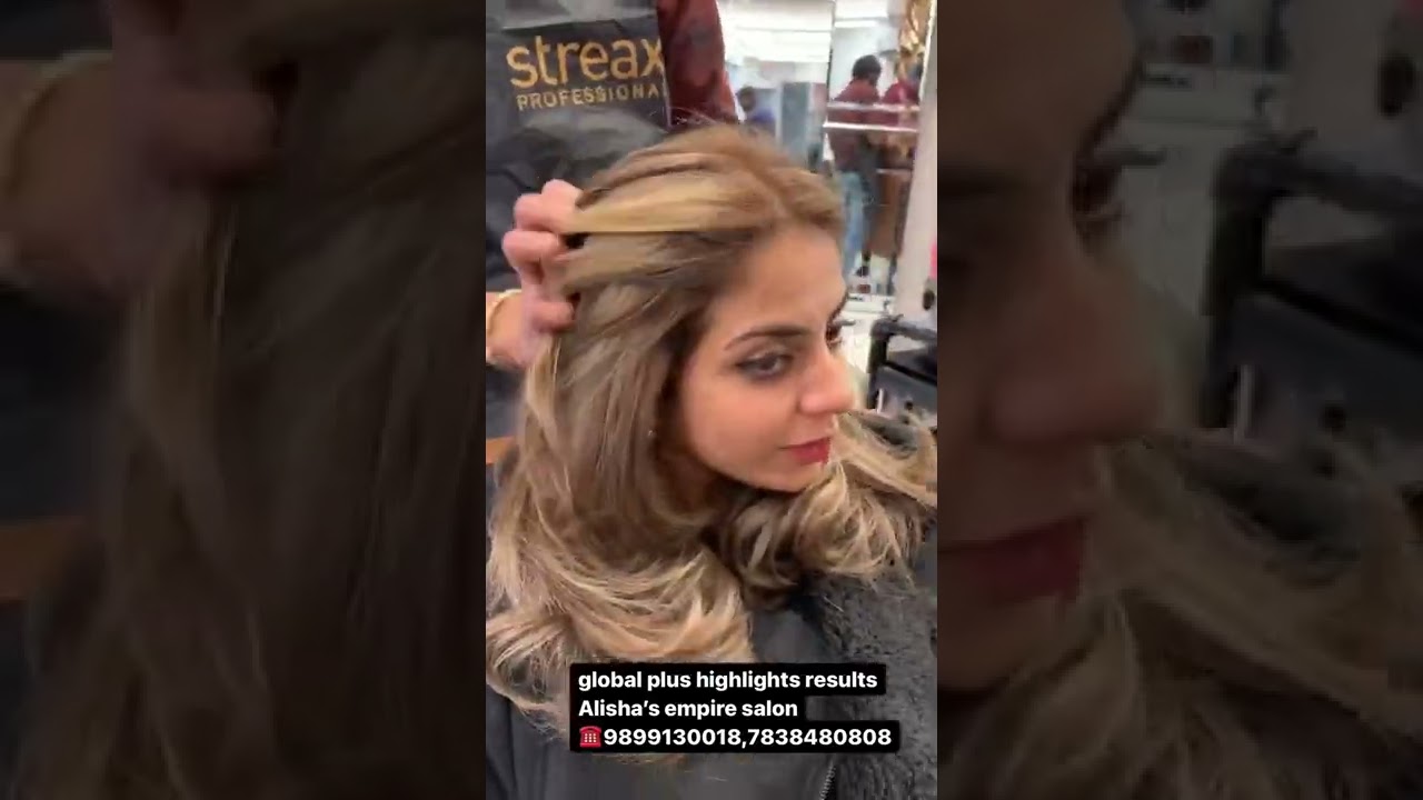global plus highlights results Alisha&rsquo;s empire salon ☎️9899130018,7838480808