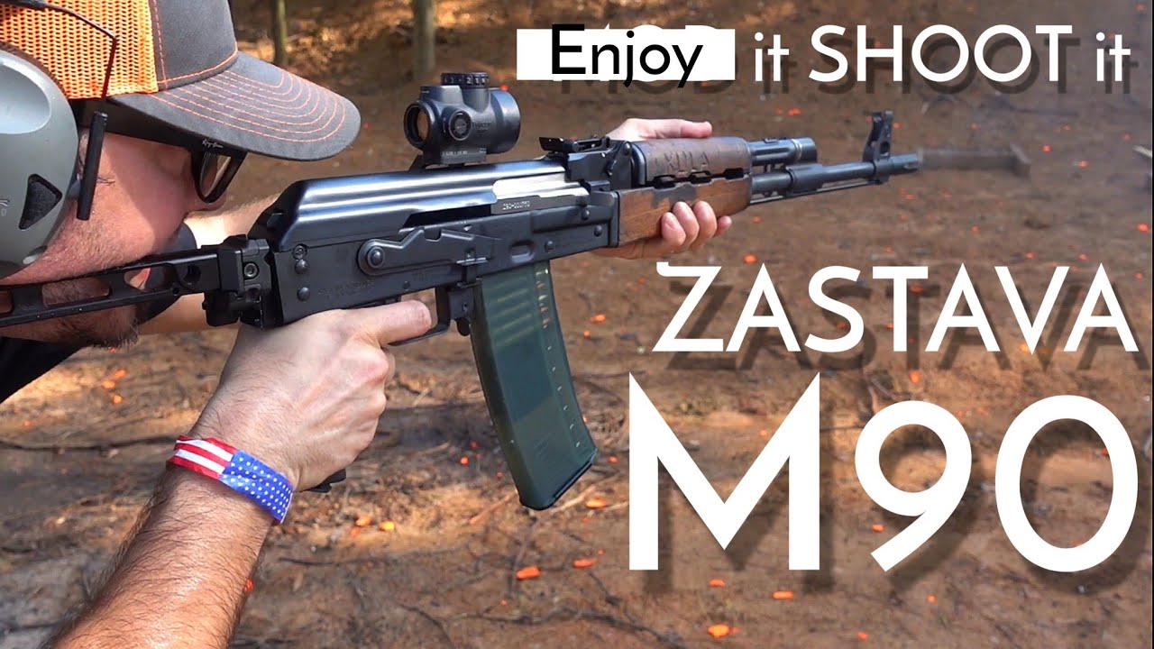 Zastava M90 First shots.