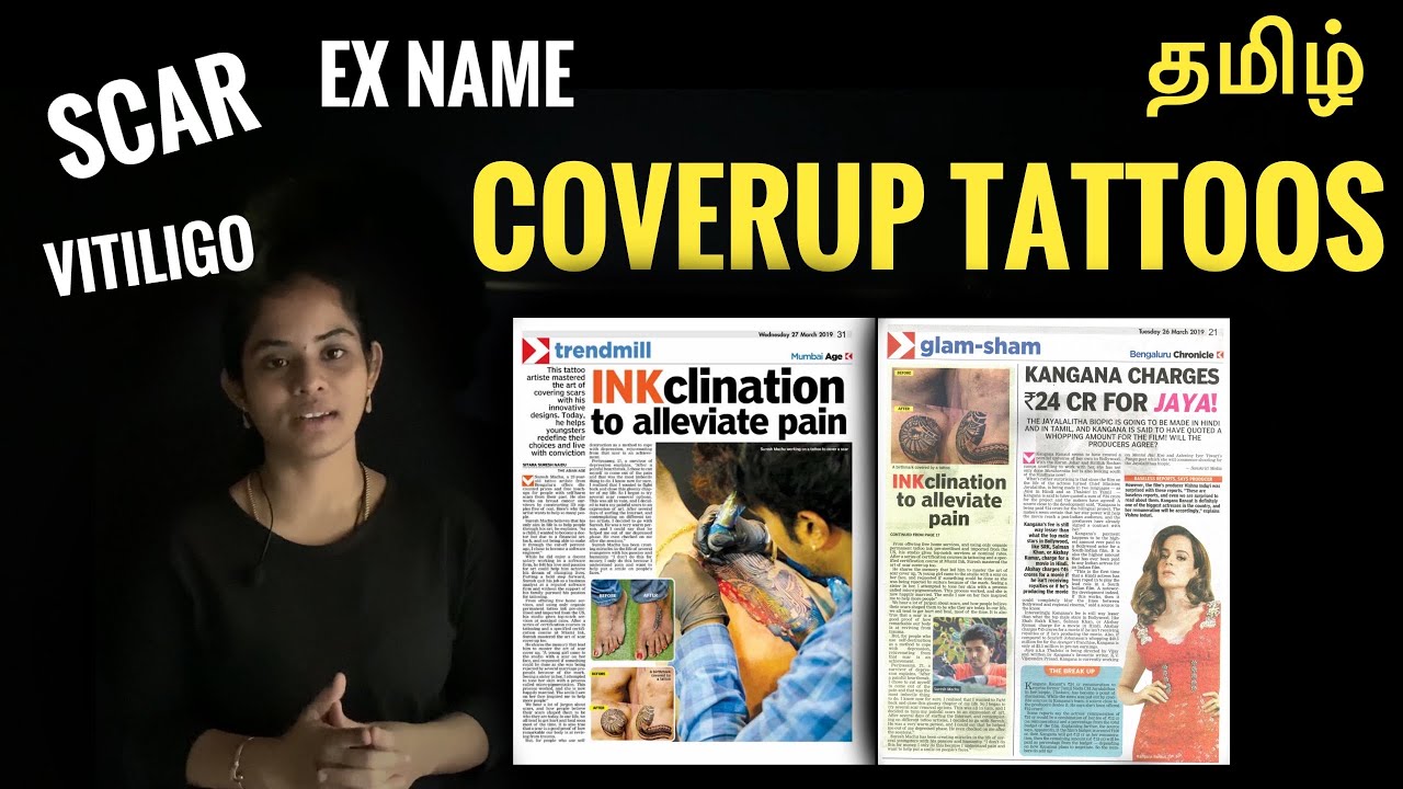 Coverup Tattoo | Tamil | Ep- 66 | name, scar, vitiligo | Ft.Meens Machu