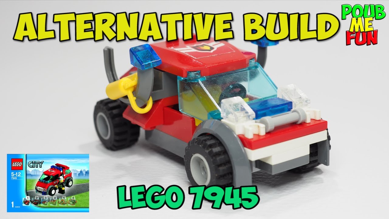 LEGO 7945 | Coastguard Surf Rescue Car - Unconventional Build |  Alternate Build with tutorial