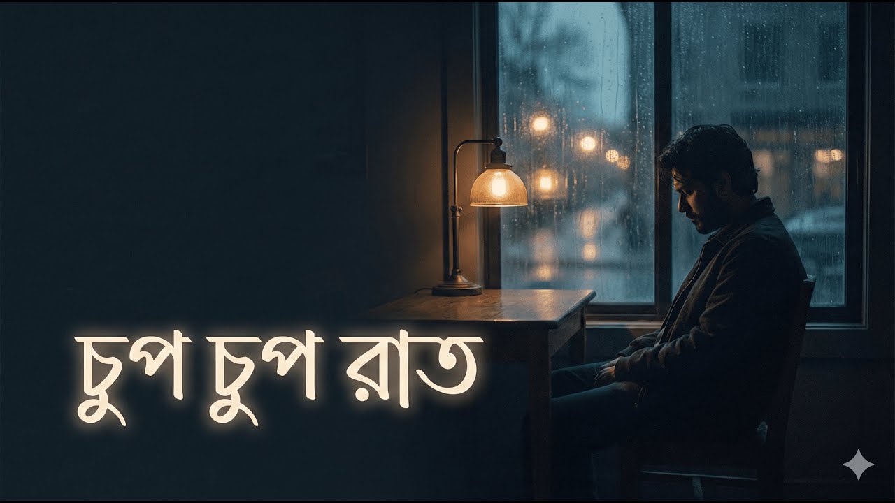 Chup Chup Raater Kotha 🌙 | Bengali Ghazal | Midnight Silence & Unspoken Love
