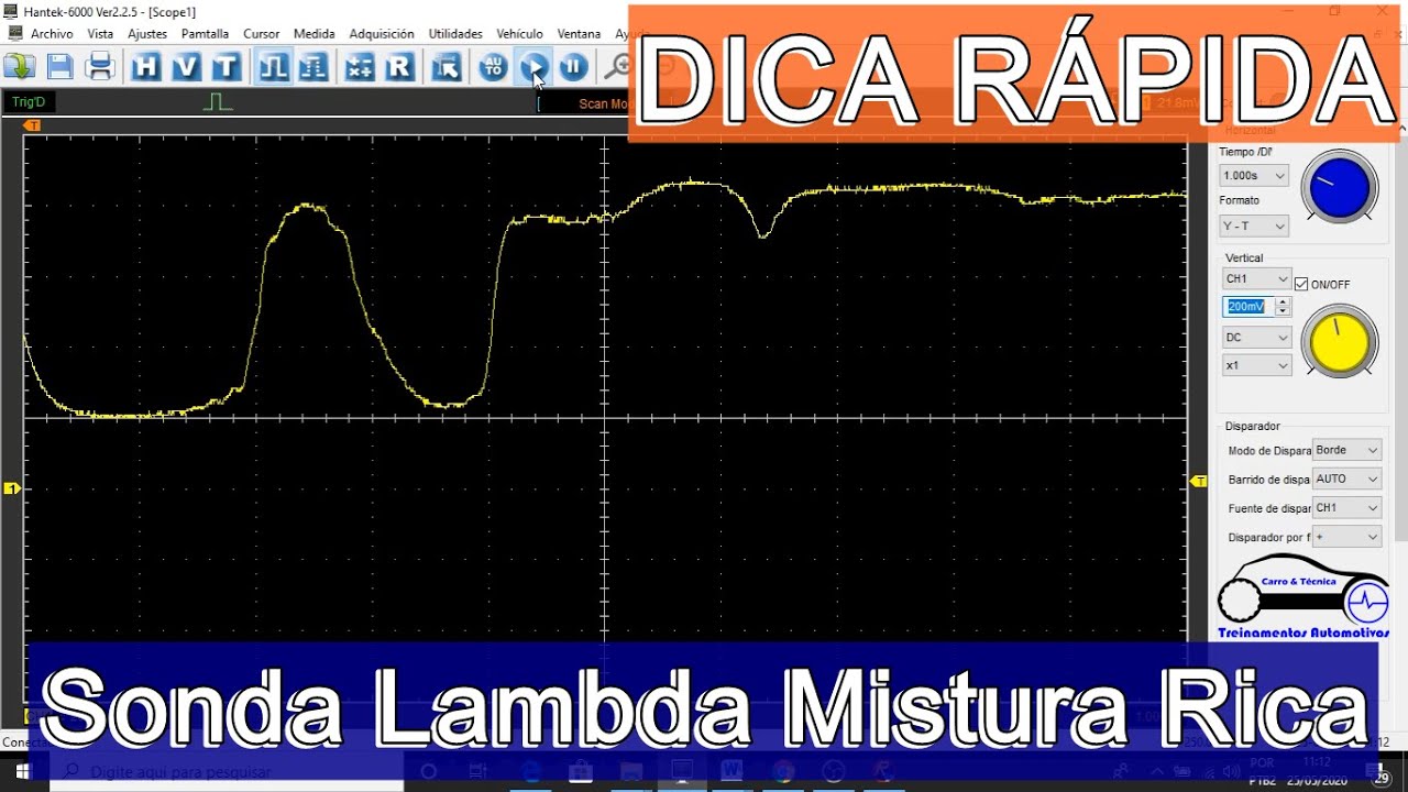 Dica Rápida: Sonda Lambda Mistura Rica