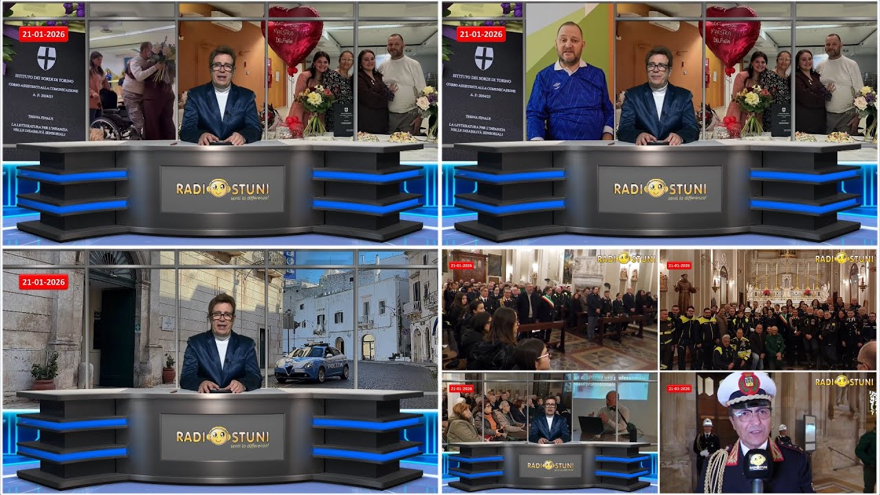 Radiostuni News del 21/01/2026